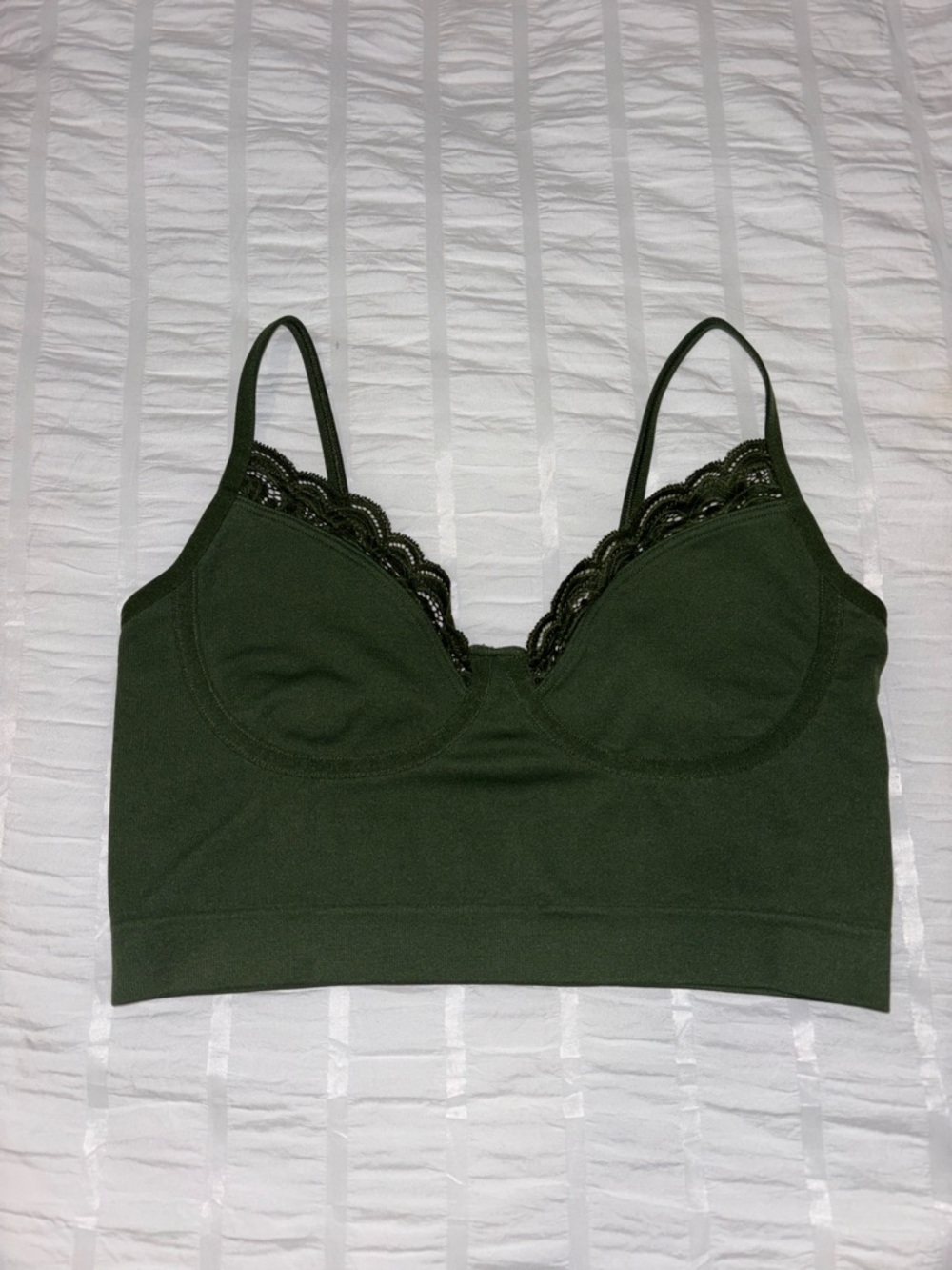 aerie lace crop top